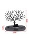 Black Jewelry Stand with Deer Design Ring Earring Necklace Hanger Jewelry Organizer Hanger - 2