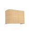 Wicker Rattan - Rectangular Applique with Lampshade