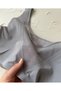 Isabel Tulle Detail Imported Stitch-Free Non-wired Ice-Silk Bralet/Sports Bra -681 - 5