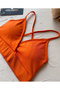 Aurafit Cross Back Deep Decolletage Sports Bra/Bustier with Strap-9026 - 4