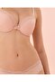 NBB Wired Lightweight Padded Triangle Bra and Panty Set (Salmon-Rose)-4616 - 2