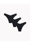Laser V Cut Mid Waist 3-Pack Panties - 3