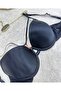 Le Jardin Monica Striped Micro Push-Up Bra with String Detail on the Back - 7008 - 3