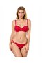 Le Jardin Vivian Lace Push-up Strapless Bra Set - 5050