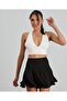 Aurafit Ribbed Back Cross Deep Cut Padded Sports Bra/Bustier-9036 - 6