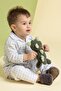 Furry Furry Burgundy Fur Barefoot Booties (Gift Set) - 5