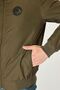 Men's Khaki Windproof Coat - 5