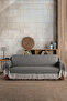 Trendy Organic Buldan Fabric Covering the Arms, King Size 180 X 300 cm Sofa Sofa Bed Cover