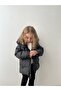 Black Baby Boy Coat with Plush Fur Inside and Stable Hood - 7
