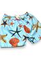 Boy's Sea Creatures Undersea Print Pattern Waist Adjustable Sea Shorts - 5