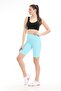 Slimming Extra High Waist Above-Knee Lycra Nylon Leggings with Push-Up Feature for a Flattering Fit