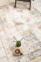 Scandinavian Patterned Carpet Cream Washable Machine Carpet Fringed Non-Slip Base Chenille Carpet 7745 - 2