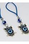 Owl Car Mirror Ornament Car Charm Evil Eye Protection - 4