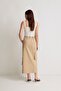 Crispy Patterned Sleeveless Crop Top - 3