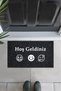 Balcony and interior exterior door washable moisture absorbing dust absorbing carpet door front doormat turkish welcome