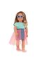 Doll W/Denim & Tulle Skirt Outfit, Lisa