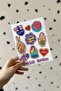 طقم ملصقات من 4 قطع من مجموعة Sticker Collection - 3