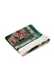 Ottoman Arch Arched Tulip Motif Chenille Prayer Rug Green - 2