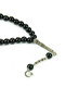 Black 33-bead Glass Prayer Beads - 5