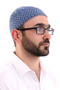 نمط الثلج الشتوي Orlon Skullcap - أزرق