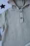 100% Cotton Linen Muslin Foldable Sleeves Hooded Jogger Bottom 6-24 Months Baby Boy Child Suit - 4