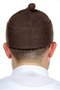 ورأى الصوف Skullcap بني داكن - 3