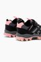 Children's Unisex Smoked Pink Thermo Sole Water Repellent Fabric Velcro Trekking Shoes - 6