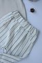 100% Cotton Linen Muslin Foldable Sleeves Hooded Jogger Bottom 6-24 Months Baby Boy Child Suit - 3