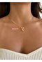 Yıldız Gold Minimal Women's Necklace - 2