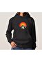 Unisex Printed Oversize Hooded Sweatshirt - 2