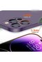 iPhone 14 Pro Max Case Ultra Thin Matte Surface Anti-Slip Camera Protection Semi-Transparent Green - 5