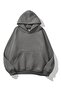 Unisex Anthracite Basic Sweatshirt Hoodie