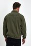 Unisex Streetwear Style Jeans Comfortable and Stylish Zippered Denim Jacket Khaki - 6