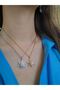 Spinning Snowflake Symbol 316L Steel Stress Necklace - 2