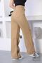 Mink High Waist Boyfriend Wide Leg Loose Wide Leg Trousers - 2
