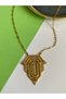 Vip Series - Who Comes First Sereny Non-Tarnish Steel Women's Gold Necklace - 5