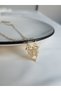 Serenay Leyla Non-Tarnish Vip Steel Women's Necklace - Triangle Model Knight - 5