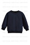 Unprinted 3-Pack Unisex Navy Blue-Red-Grey Crew Neck Children's School Sweatshirt with Fleece Inside - 5