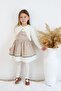 Girl's Dress with Bolero