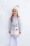 Girl's Sweater Beret and Neck Collar Knitwear Dress Set of 3 - 3
