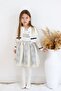 Girl's Dress with Bolero - 2