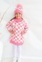 Girl's Sweater Beret and Neck Collar Knitwear Dress Set of 3