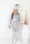 Girl's Sweater Beret and Neck Collar Knitwear Dress Set of 3 - 7