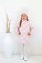 Girl's Sweater Beret and Neck Collar Knitwear Dress Set of 3 - 5