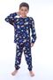 Galaxy and Astronaut Printed 100% Cotton Long Sleeve Boys' Pajamas Set (3,4,5,6,7,8 Years) - 3