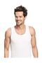 Men's White Undershirts 3 Pack 100% Cotton