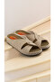 Cross Striped Orthopedic Thick Sole Heel Spur Gel Comfortable Indoor Slippers-Mila