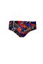 Set of 12 Colorful Patterned Slip Panties for Boys - 3