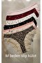 Lace Printed Pattern Women's Panties, Pack of 6