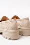 746-759 Beige Suede Daily High-Sole Loafer Shoes - 4